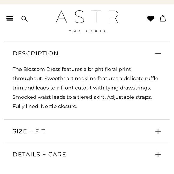 ASTR BLOSSOM FLORAL TIERED RUFFLE SMOCKED MINI DRESS Size Small - Picture 6 of 6